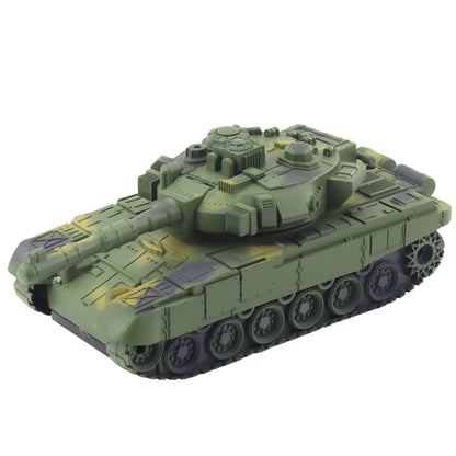 RC tank T90 s dálkovým ovládáním, světly a zvuky – zelený 1:18