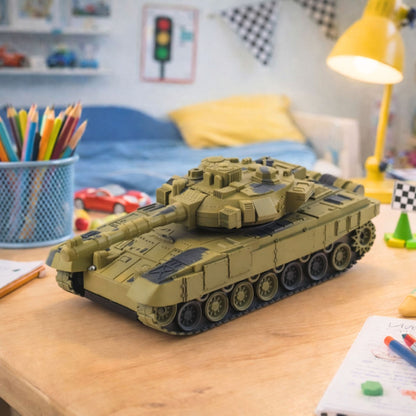 RC tank T90 s otočnou věží a zvuky – vojenský model 1:18