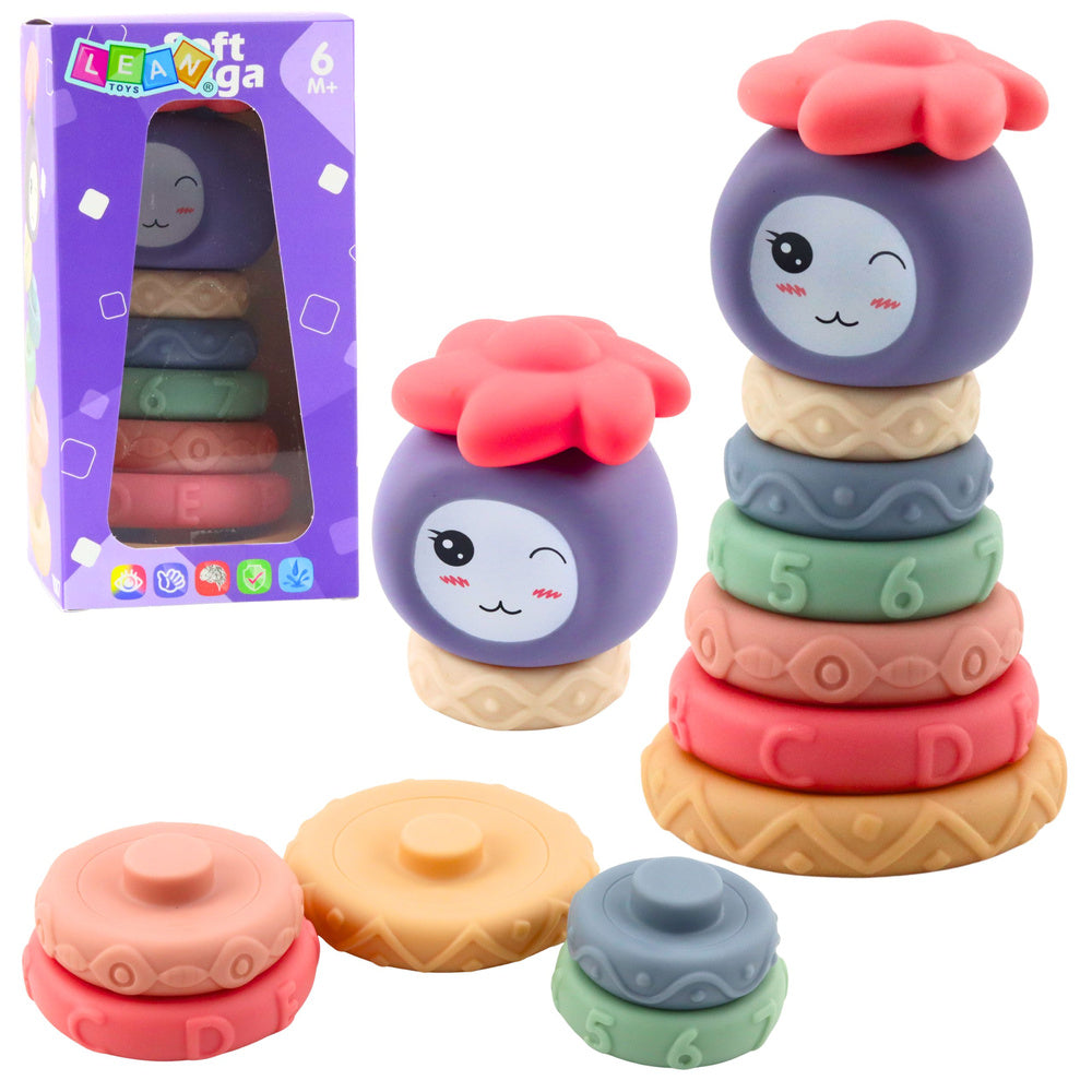 Senzorická pyramida z měkkých kostek – 8 dílů