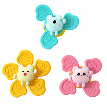 Senzorické fidget spinnery s přísavkou – sada 3 ks