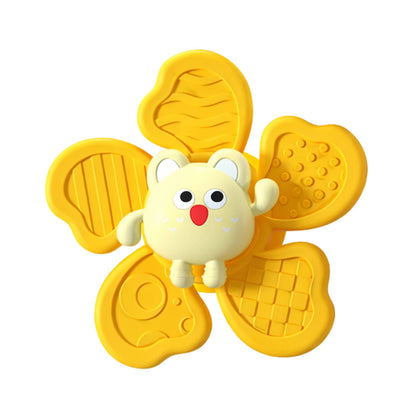 Senzorické fidget spinnery s přísavkou – sada 3 ks