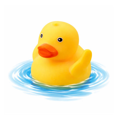 Sada hraček do koupele s dávkovačem mýdla a kachničkou – modrá