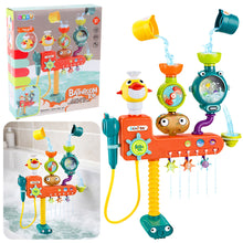 Hračka do vany s kolečky a hrníčky – kačenka