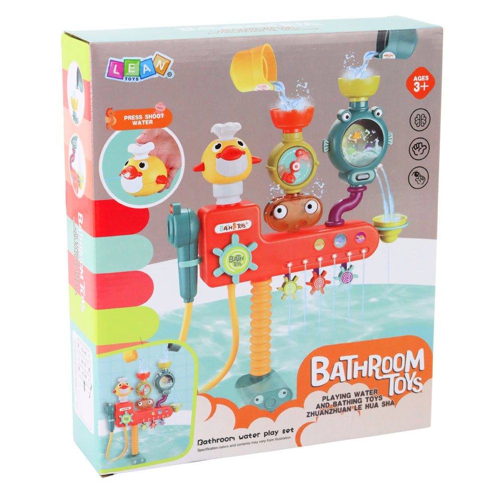 Hračka do vany s kolečky a hrníčky – kačenka