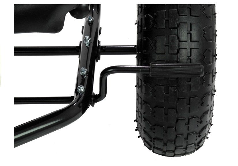 A-15 Go-Cart Black Pumped Wheels