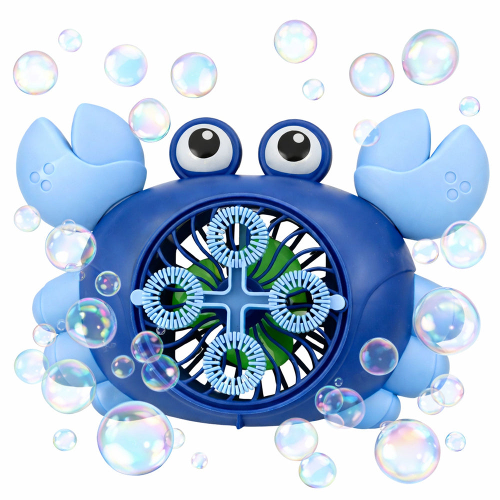 Bublifuk krabiček pro děti – 2v1 generátor bublin a ventilátor