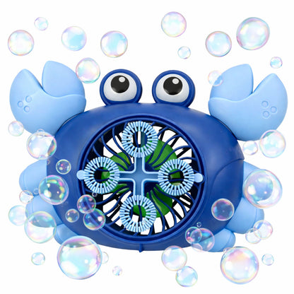 Bublifuk krabiček pro děti – 2v1 generátor bublin a ventilátor