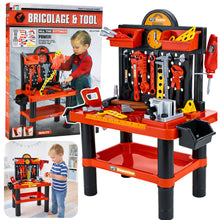 Dětská dílna s nářadím a pracovním stolem 70 cm