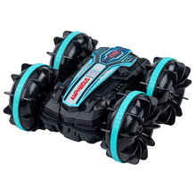 RC auto obojživelné s ovládáním gesty – tyrkysové