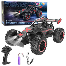 RC auto terénní červené 1:18 s rychlostí 20 km/h