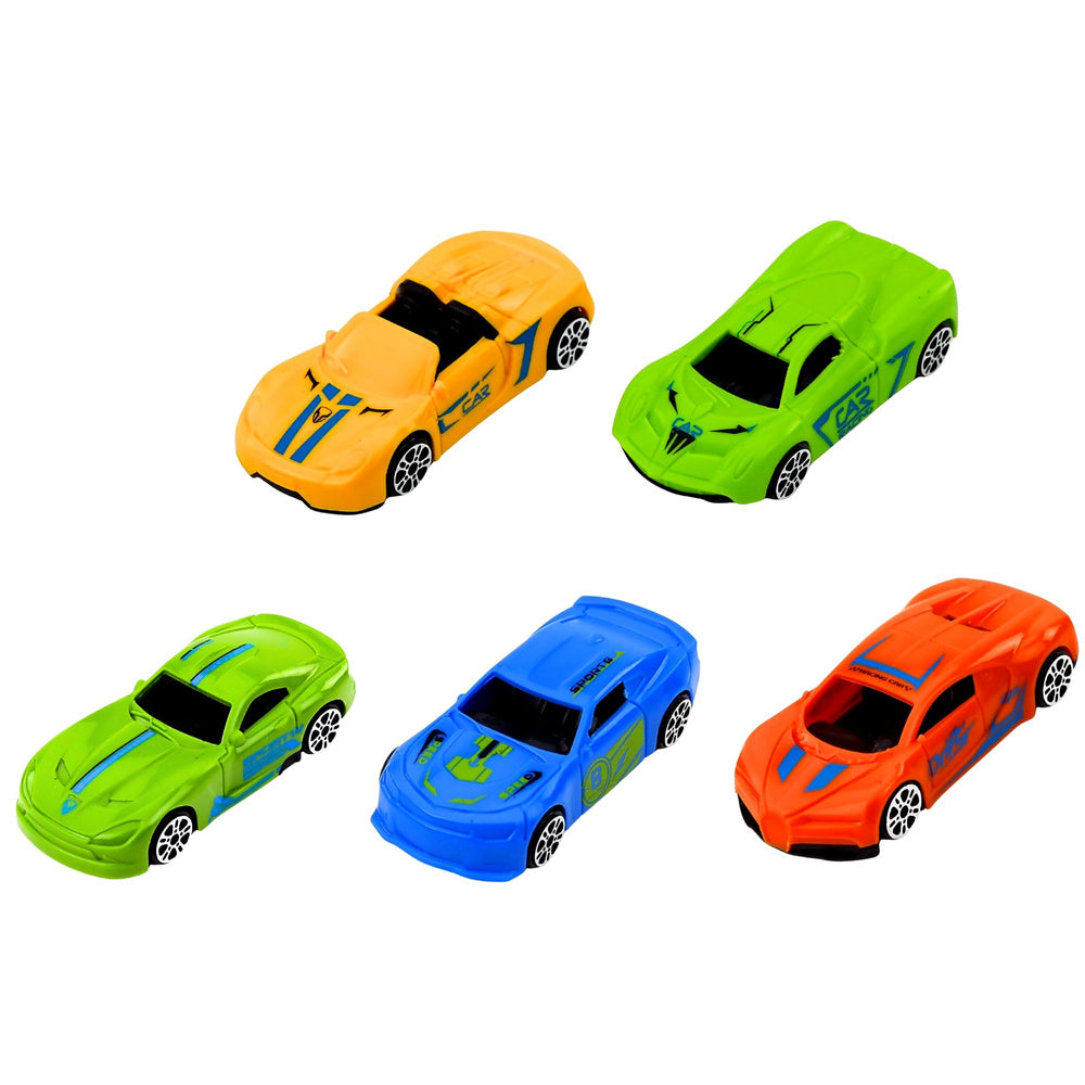 Transportní tahač s autíčky, světly a zvuky – zelený