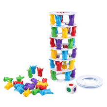 Tučňáci na věži – zábavná rodinná hra na zručnost