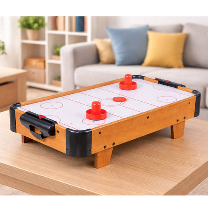 Mini Air Hockey – stolní hra pro 2 hráče s prouděním vzduchu