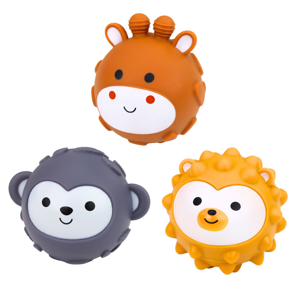 Senzorická sada 3v1 pro miminka – kostky, míčky, věž