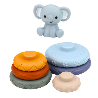 Senzorická sada 3v1 pro miminka – kostky, míčky, věž