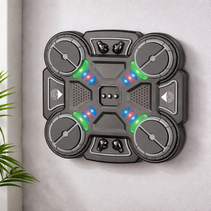 Interaktivní boxovací terč s LED světly a hudbou – 3 úrovně