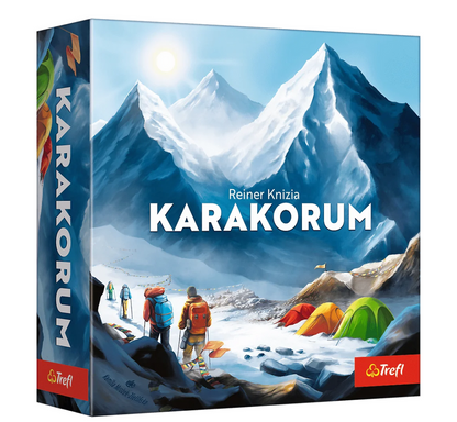 Board Game Karakorum Reiner Knizia: King of the Mountains Trefl 02739