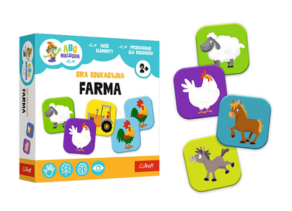 Educational Game Farm ABC for Toddlers Treflik Family Trefl 02909
