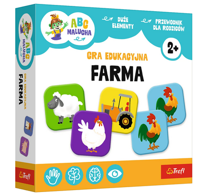 Educational Game Farm ABC for Toddlers Treflik Family Trefl 02909