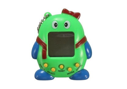 Tamagotchi z kokardką Zielone