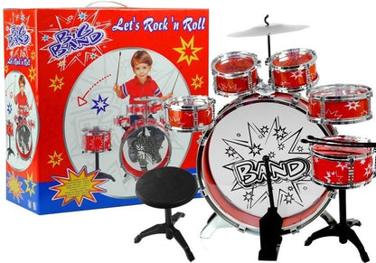 6 Drums With Disc Set For Young Drummer