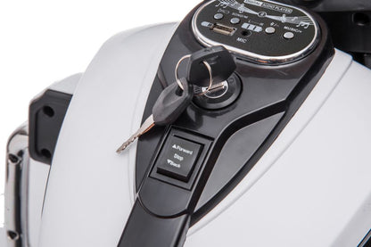 Goldwing  Three-Wheeled Battery Motorcycle White