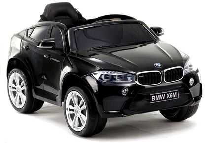 Elektrické autíčko BMW X6 Black Painting – pro děti od 3 let