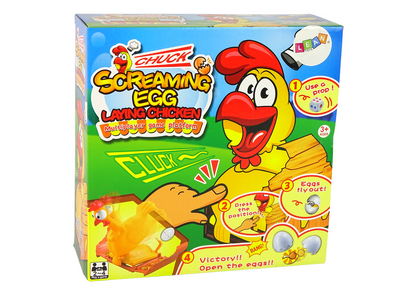 Screaming Egg Laying Chicken Multiplayer Family Game