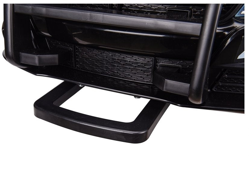 Police Electric Ride-On Car - White