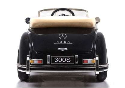 LS-618 Mercedes 300S Black Painting - Electric Ride On Car
