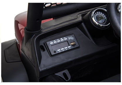 Elektrické autíčko Mercedes Unimog – zelené, 12V – Mercedes