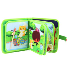3D filcová senzorická edukační knížka Divoká zvířata