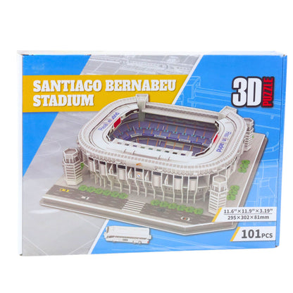 3D puzzle fotbalový stadion Santiago Bernabeu Real Madrid 101 dílů