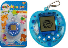 Electronic Animal Tamagotchi with Bow Blue