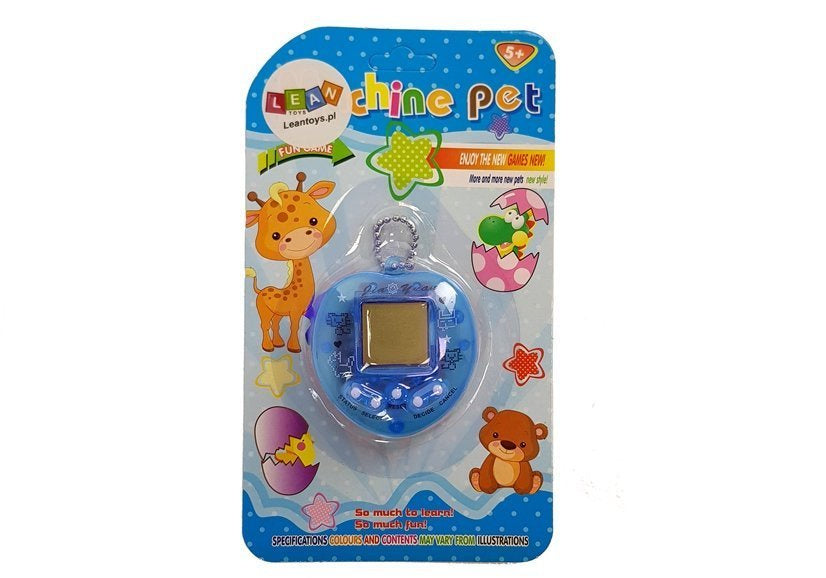 Electronic Animal Tamagotchi with Bow Blue