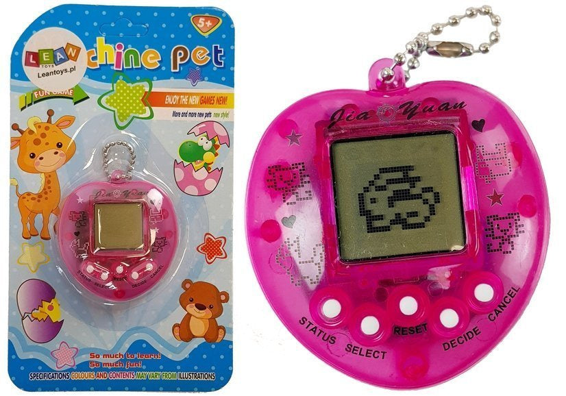 Electronic Animal Tamagotchi with Bow Pink