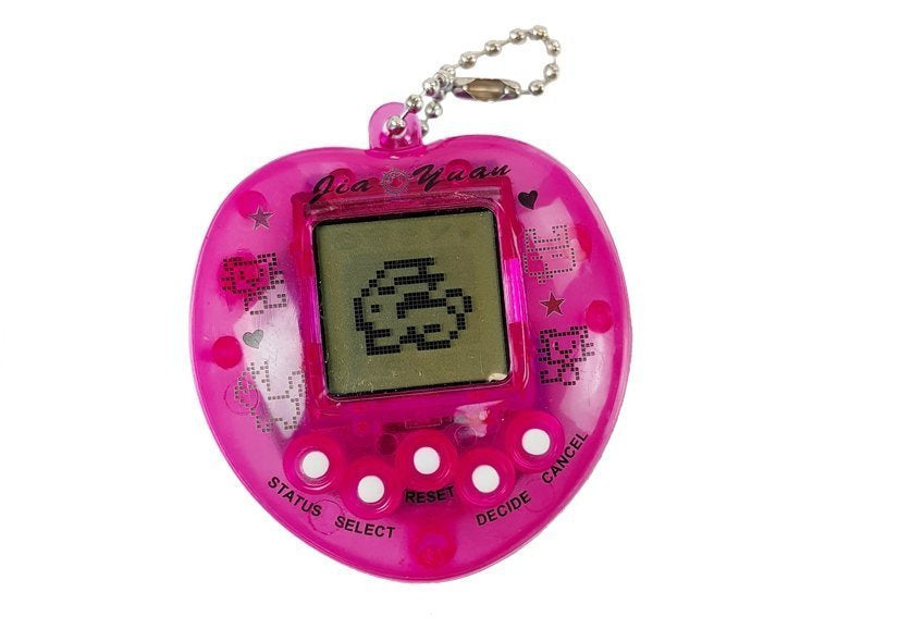 Electronic Animal Tamagotchi with Bow Pink