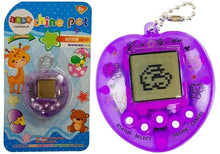 Electronic Animal Tamagotchi with Bow Purple