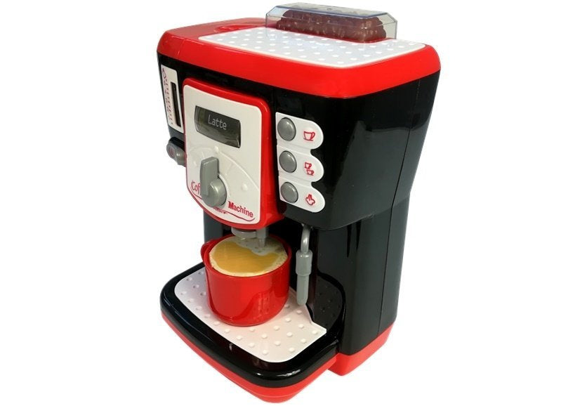 Coffee Machine Black and Red