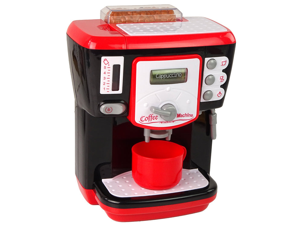 Coffee Machine Black and Red