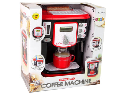 Coffee Machine Black and Red