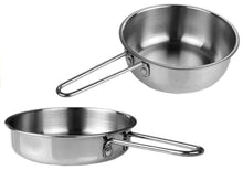 Stainless Steel Pots and Pans Miniature 8 pcs