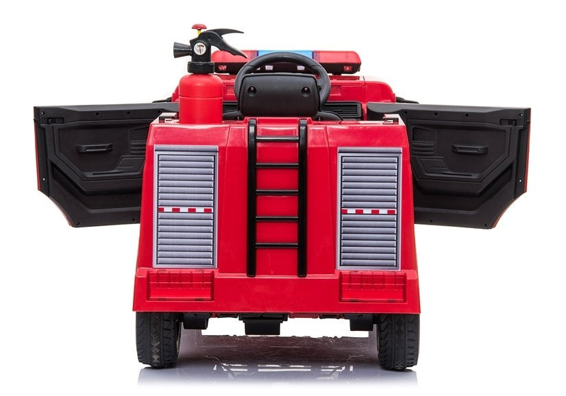 Firefighter Truck Electric Ride On Car - Red