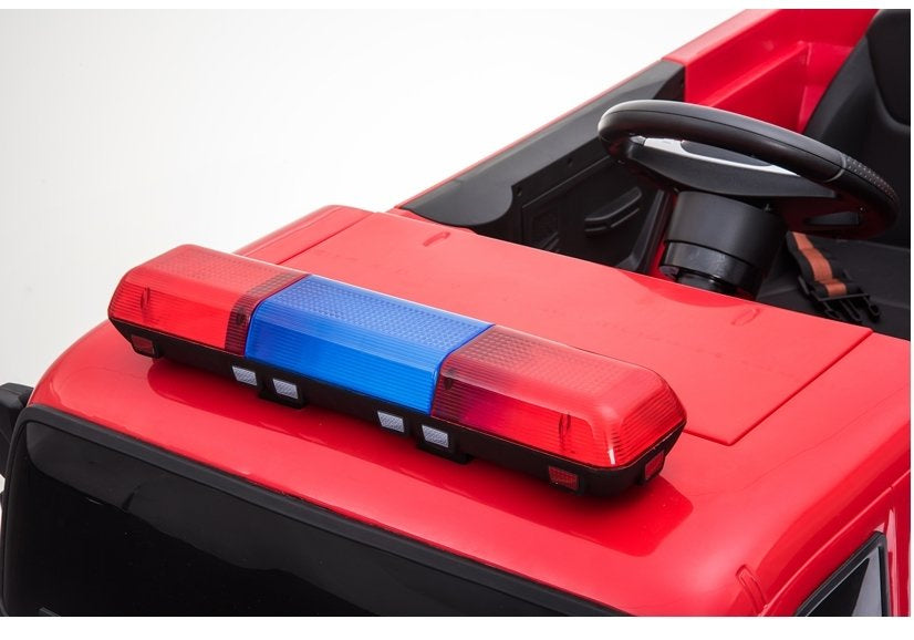 Firefighter Truck Electric Ride On Car - Red