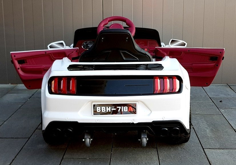 BBH-718A Electric Ride On Car - White