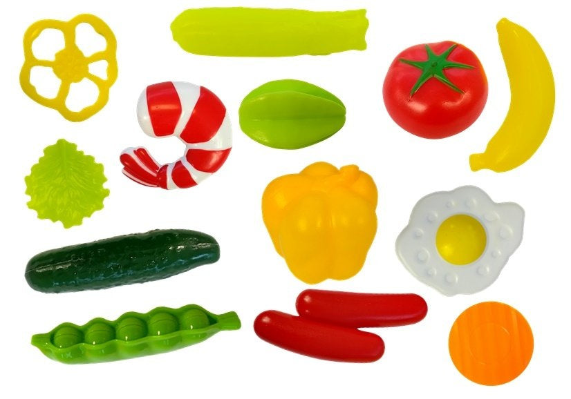 Children's Kitchen Pair Lights Sounds Plates Pots Accessories 65 pcs.