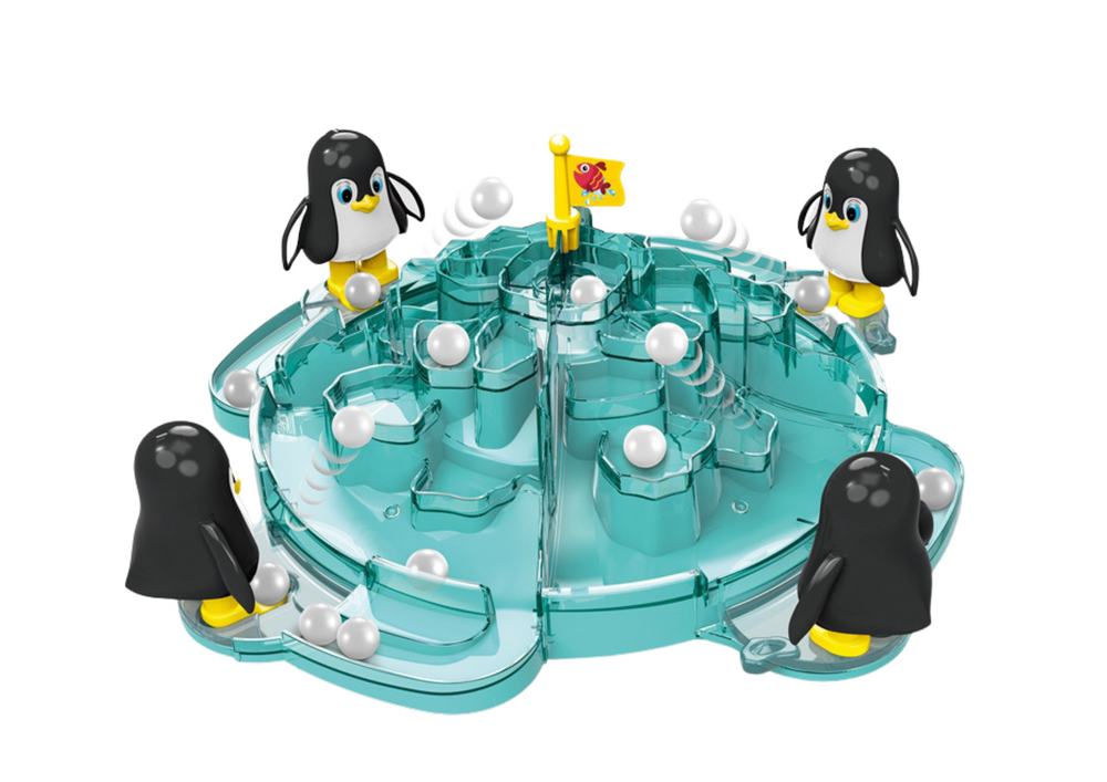 Penguin Football Kick the Ball Iceberg