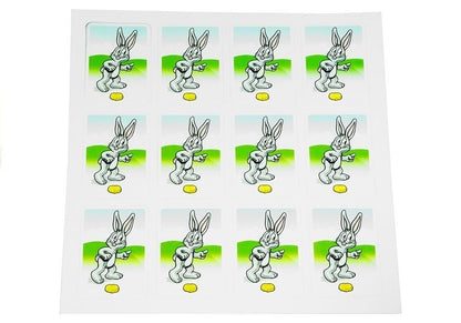 Family Game Rabbits Funny Bunny Carrot Race Cards