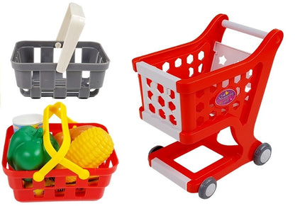 Kasa Fiskalna z  Wózkiem Koszykami Akcesoriami