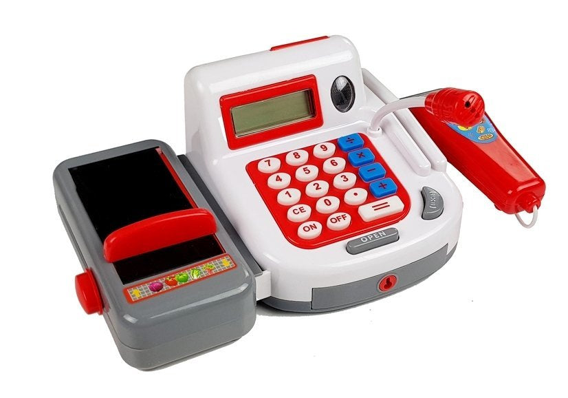 Kasa Fiskalna z  Wózkiem Koszykami Akcesoriami